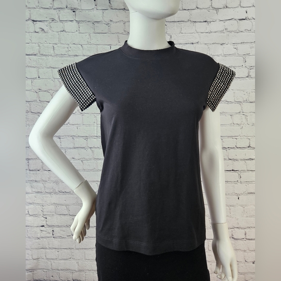 Christopher Kane Tops - ⭐️ Christopher Kane crystal embellished Tee size Medium